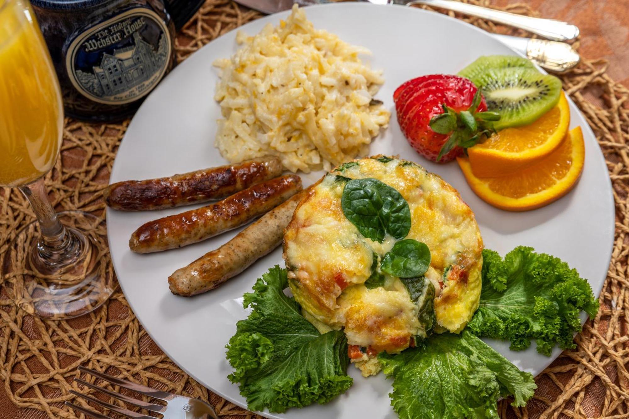 Historic Webster House Bed And Breakfast Inn 湾城 外观 照片